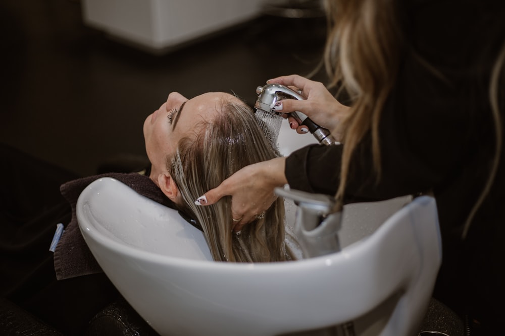 Haarschnitt beim Kunden